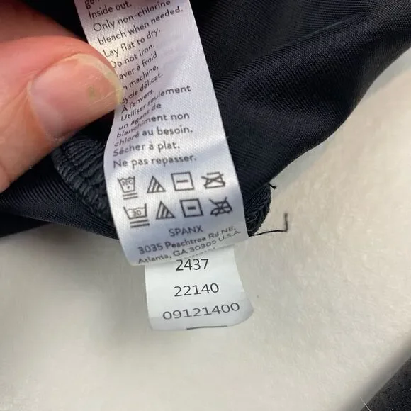 Spanx Leggings Faux Leather Coated XS Pants - Picture 7 of 8